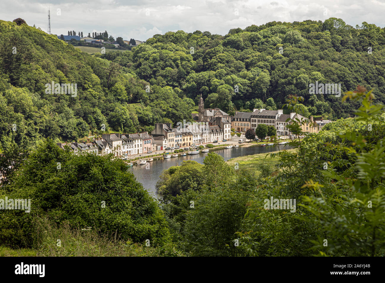 Port Launay, Brittany, Finistère, France Stock Photo Alamy