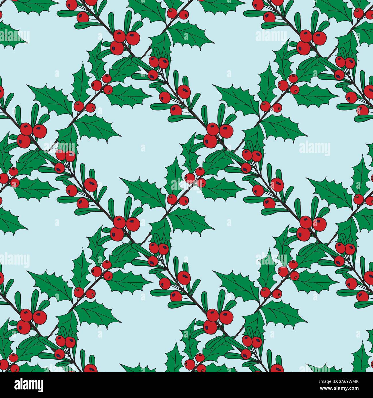 Holly graphic hi-res stock photography and images - Alamy