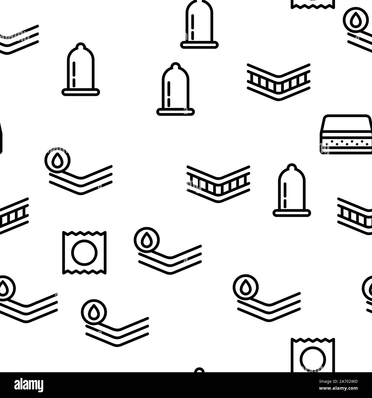 Latex Material Vector Seamless Pattern Stock Vector Image & Art Alamy