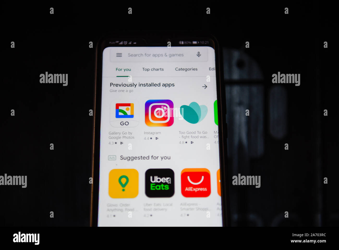 Google play store app hi-res stock photography and images - Alamy