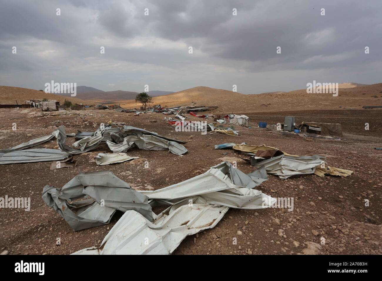 Tubas, West Bank, Palestinian Territory. 29th Oct, 2019. Bedouin