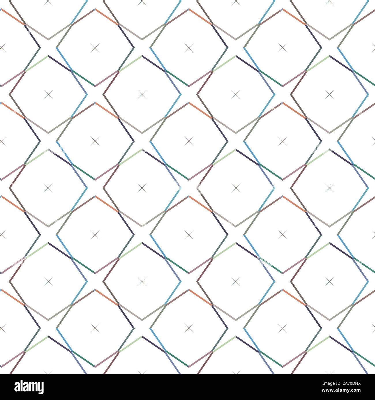 Seamless geometric ornamental vector pattern. Abstract background Stock ...