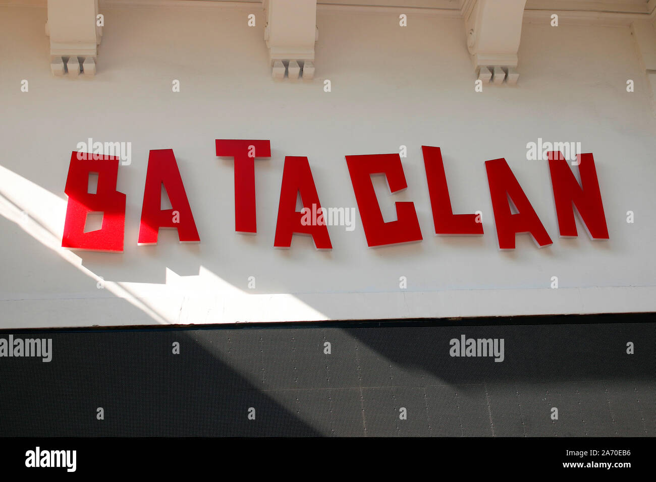 der Veranstaltungsort 'Bataclan', in dem am 13. November 2015 bei einem islamistischen Terroranschlag 90 Menschen ermordet wurden, Paris, Frankreich/ Stock Photo