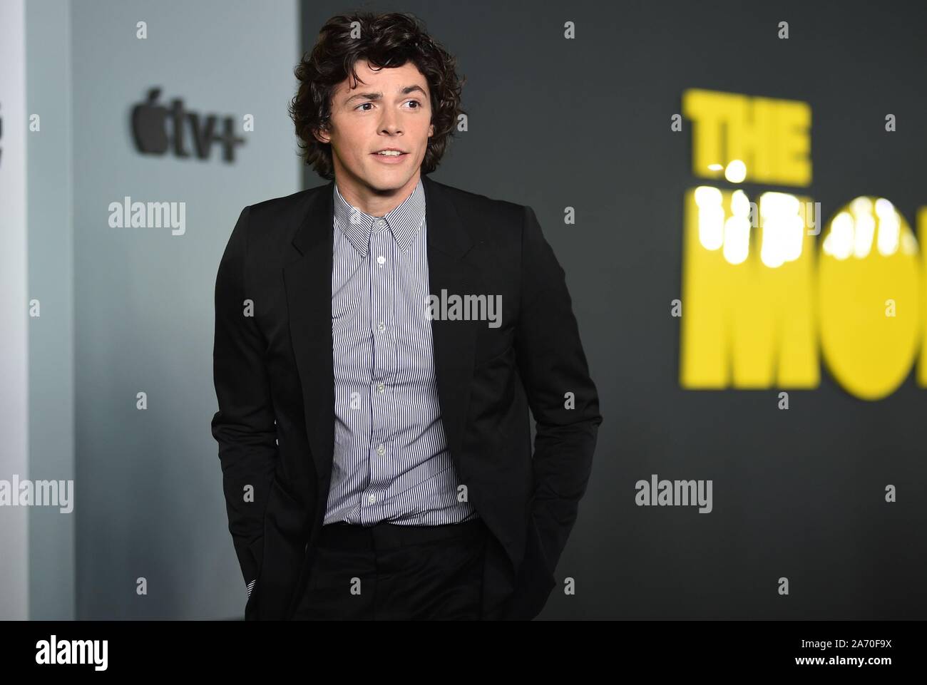 New York, NY, USA. 28th Oct, 2019. Adrian Blake Enscoe at arrivals for THE MORNING SHOW Premiere on Apple TV, David Geffen Hall at Lincoln Center, New York, NY October 28, 2019. Credit: Kristin Callahan/Everett Collection/Alamy Live News Stock Photo