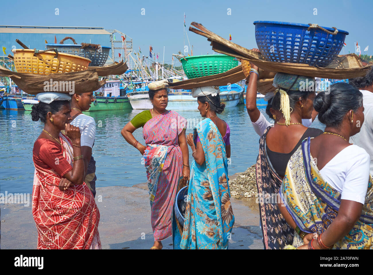 Indian fishing industry hi-res stock photography and images - Alamy