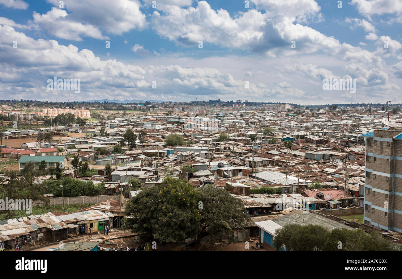 Kibera slum of nairobi hi-res stock photography and images - Alamy