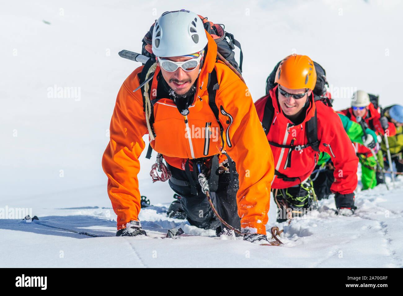 Mountain climbing team hires stock photography and images Alamy