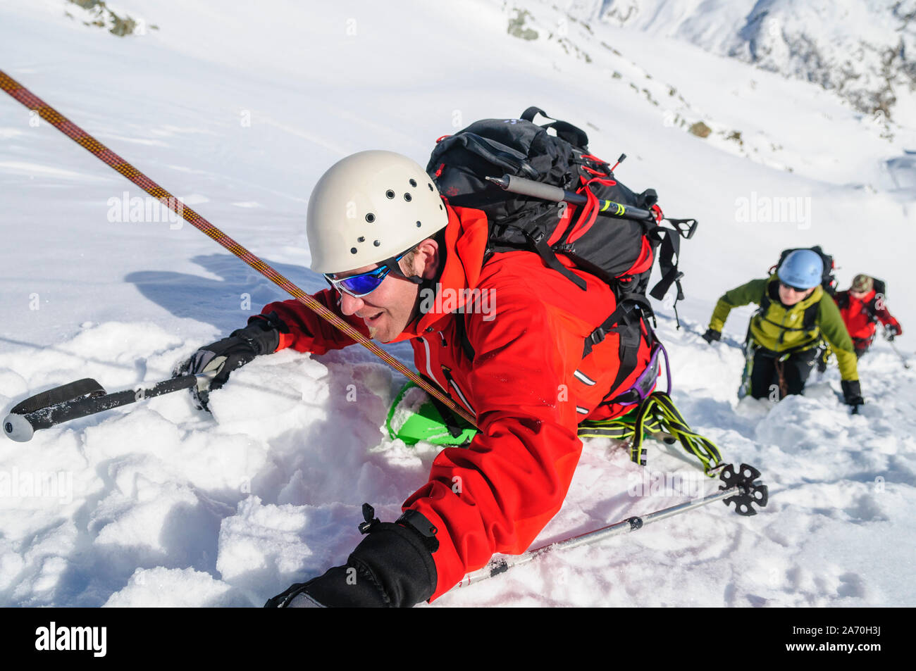 Mountain climbing team hires stock photography and images Alamy