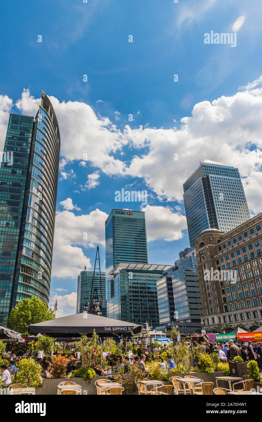 Canary Wharf in London Stock Photo Alamy