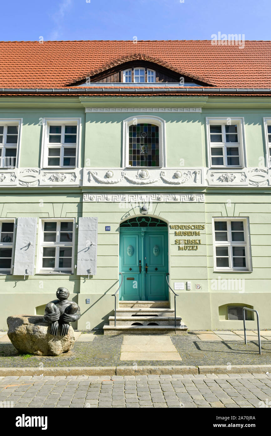 Wendisches Museum, Mühlenstraße, Cottbus, Brandenburg, Deutschland Stock Photo