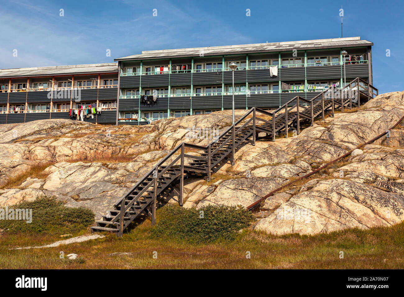 Stairs in block flats hi-res stock photography and images - Alamy