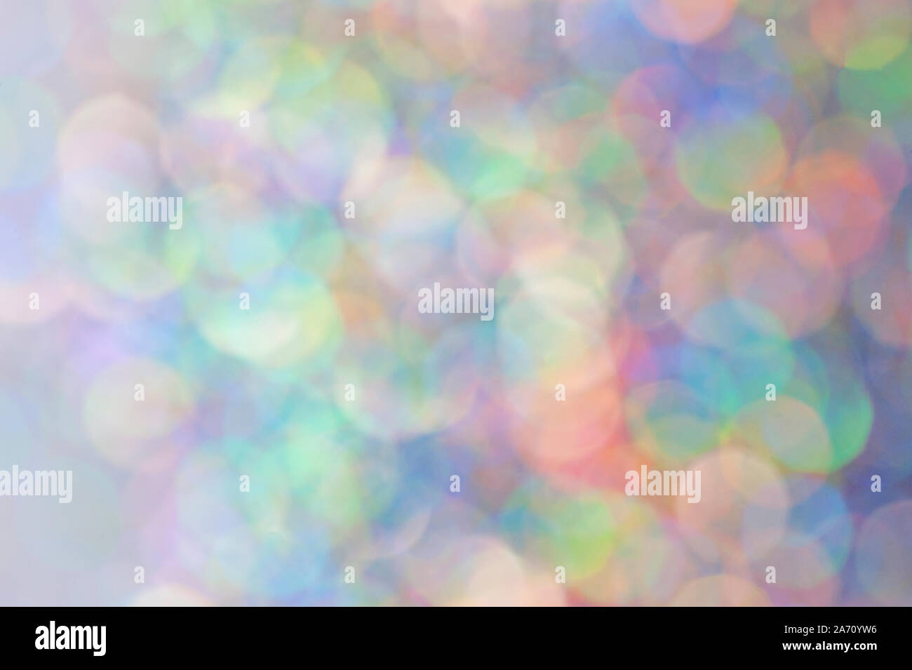 Abstract background of blurry unfocus lights Stock Photo