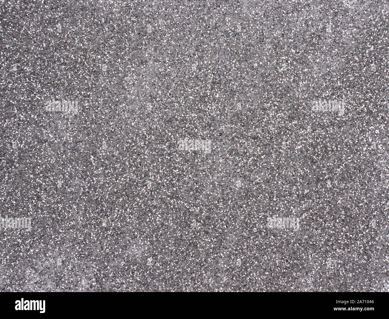 Silver glitter background Stock Photo