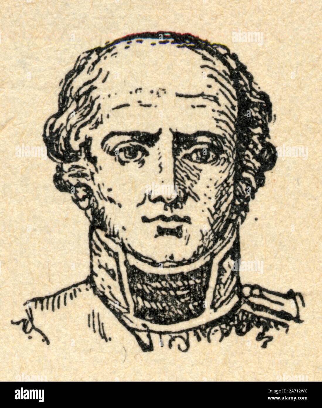 Louis Nicolas d’Avout puis Davout, duc d'Auerstaedt, prince d'Eckmühl, né le 10 mai 1770 à Annoux dans l'Yonne et mort le 1ᵉʳ juin 1823 à Paris, est u Stock Photo