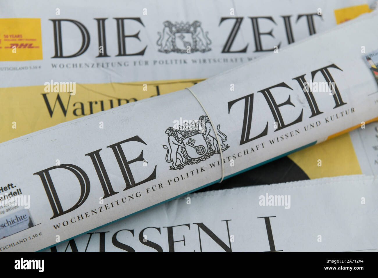 Wochenzeitung "Die Zeit" Stock Photo