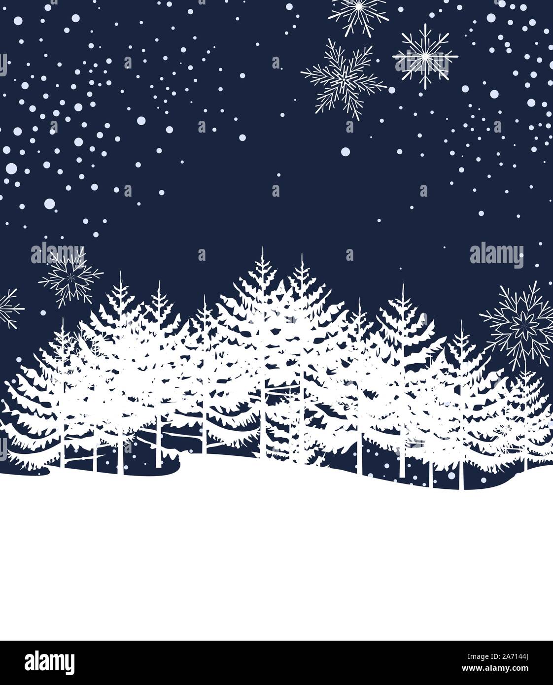 Landscape with forest Stock Vector Image & Art - Alamy