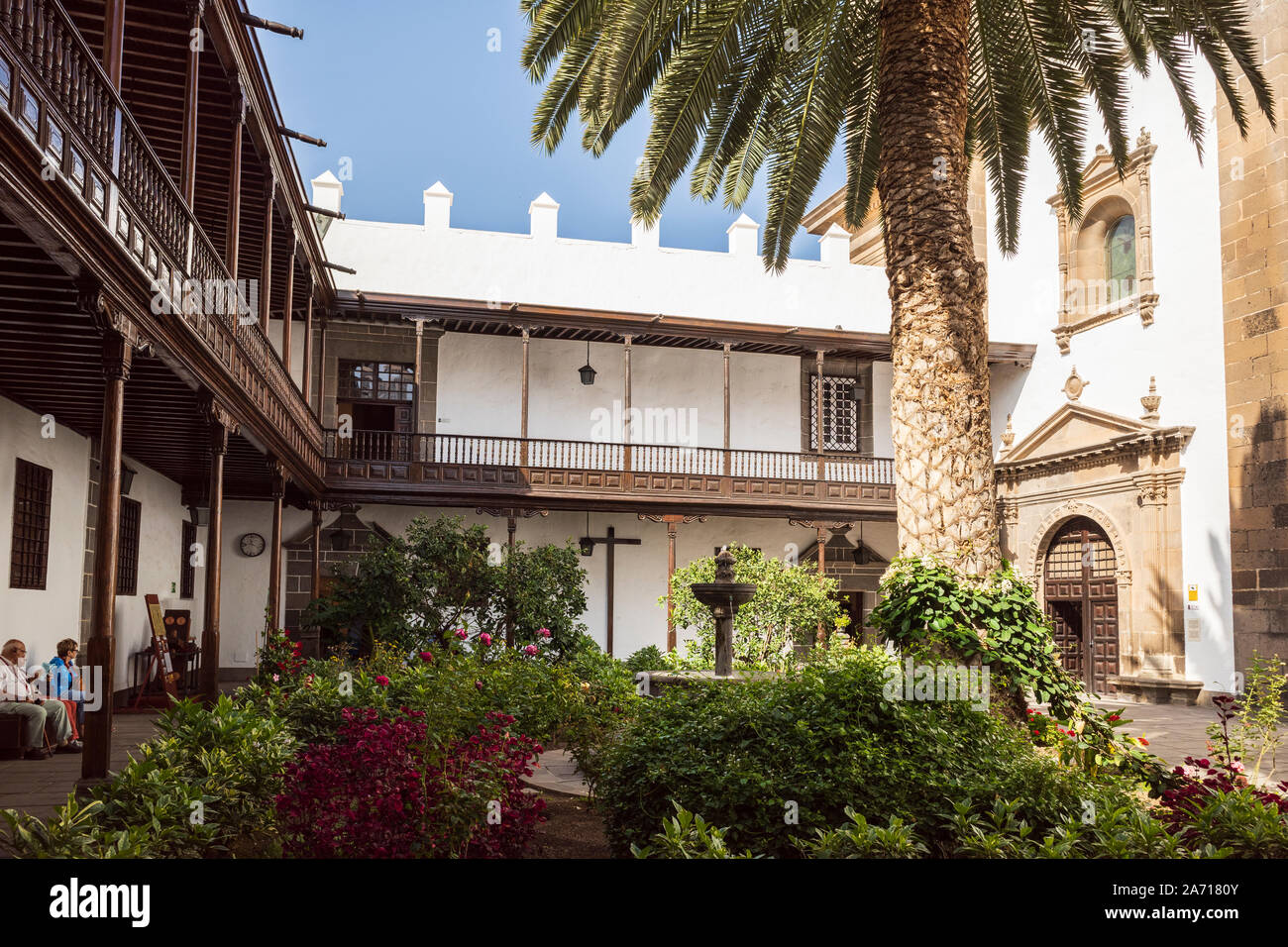 Santa Ana Cathedral Las Palmas Gran Canaria Spain Stock Photo