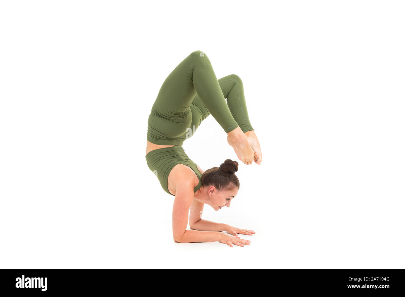 Yoga Pose Designed On Moonlight Background Stock Vector (Royalty Free)  1071384623 | Shutterstock
