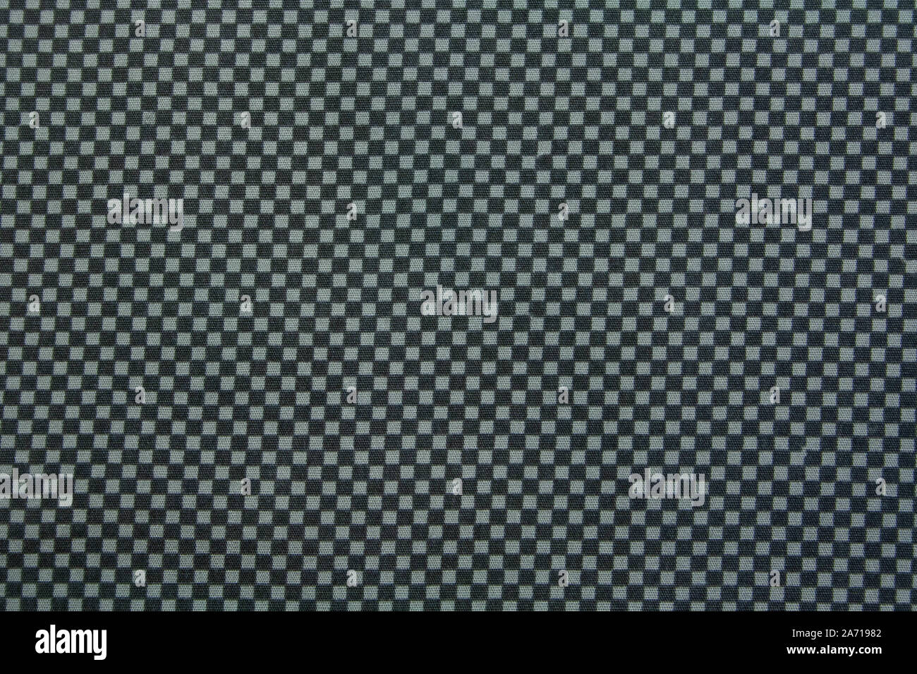 Natural material background from black and white squares Stock Photo