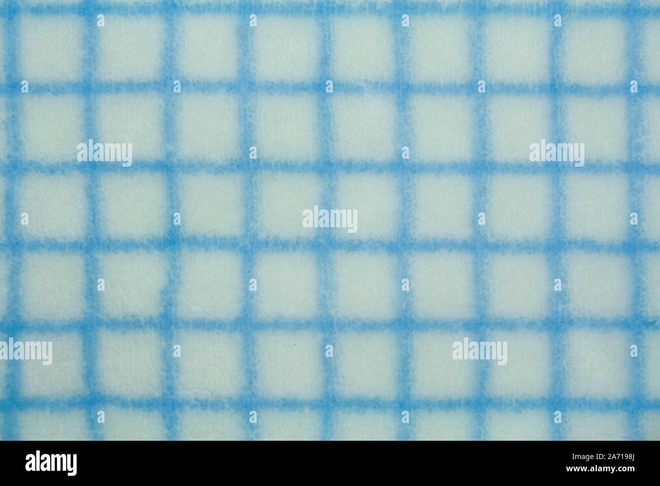 Children's square light blue background from natural material Stock Photo