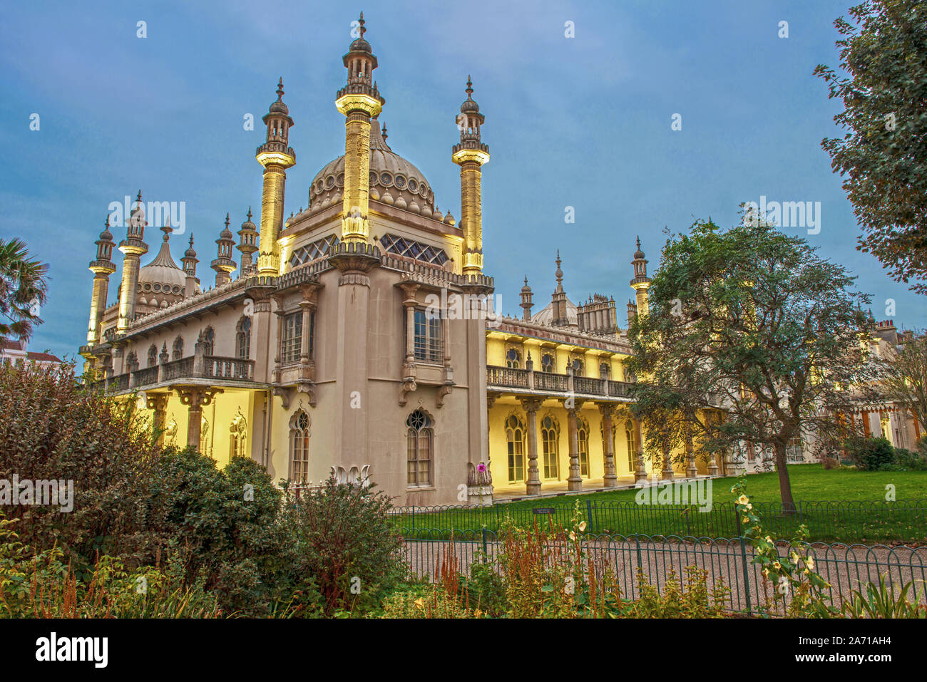 Royal Pavillion in Brighton, East Sussex, England. Stock Photo