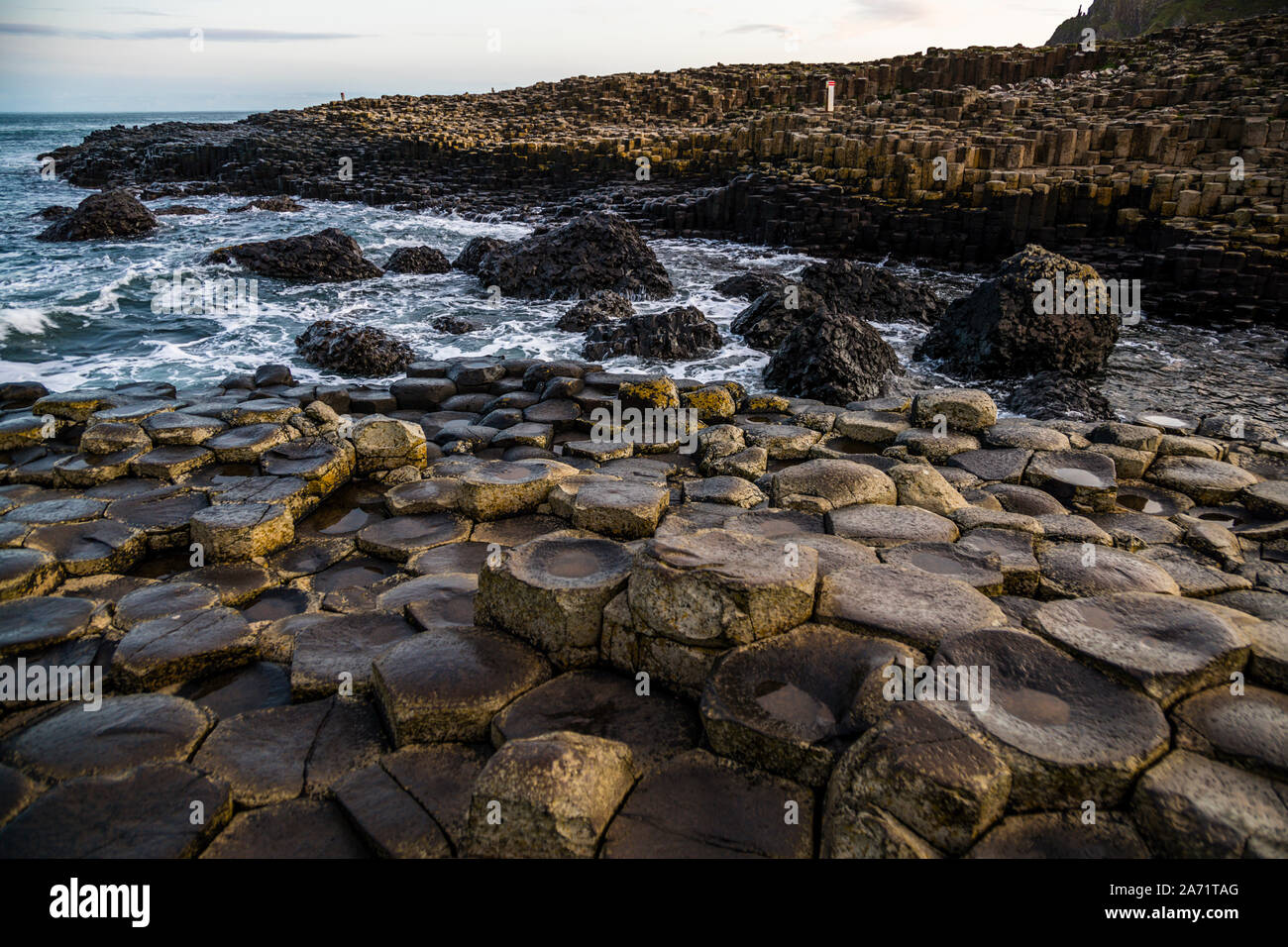 Giant's Causeway in Bushmills, Northern Ireland Stock Photo - Alamy