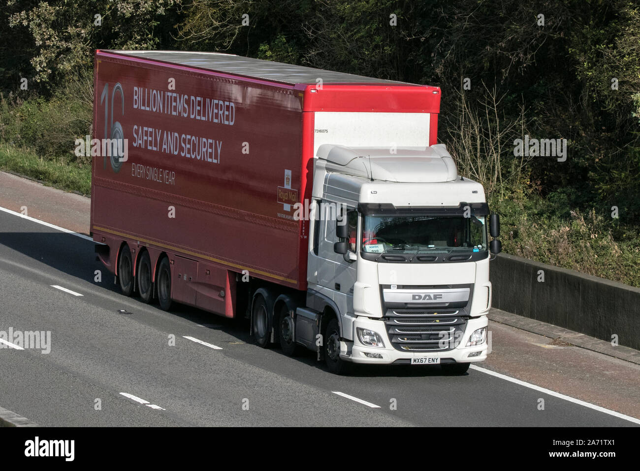 Royal Mail post office parcel Haulage delivery trucks, lorry, transportation, truck, cargo, vehicle, delivery, Stock Photo