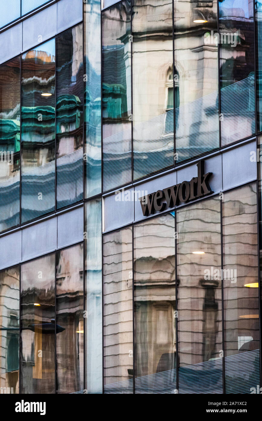 WeWork London Offices Stock Photo Alamy