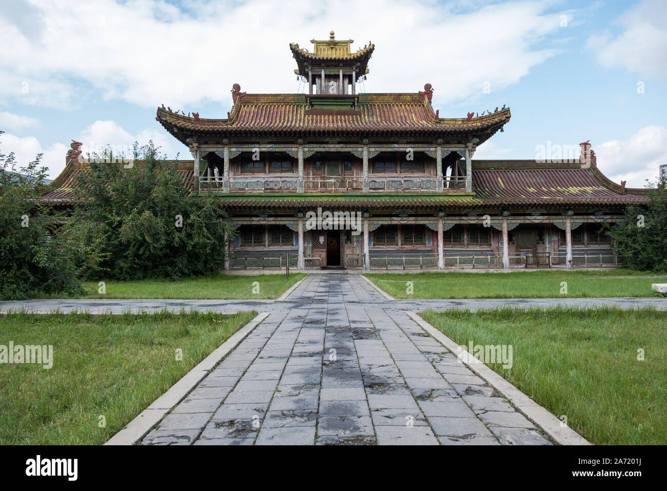 The Museum of the Bogd Khaan Stock Photo