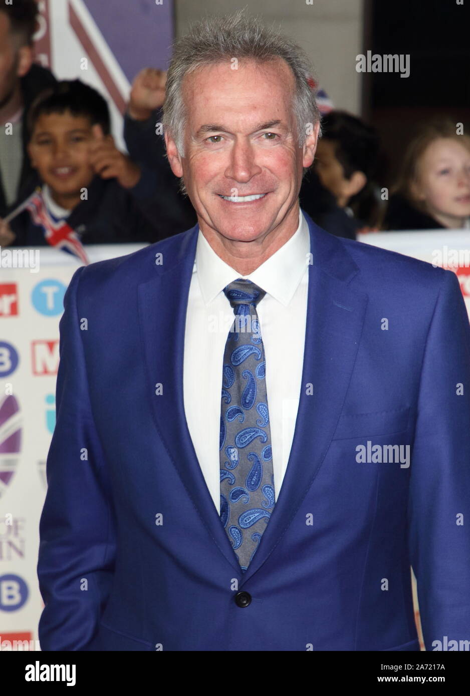 Dr Hilary Jones on the red carpet at The Daily Mirror Pride of Britain