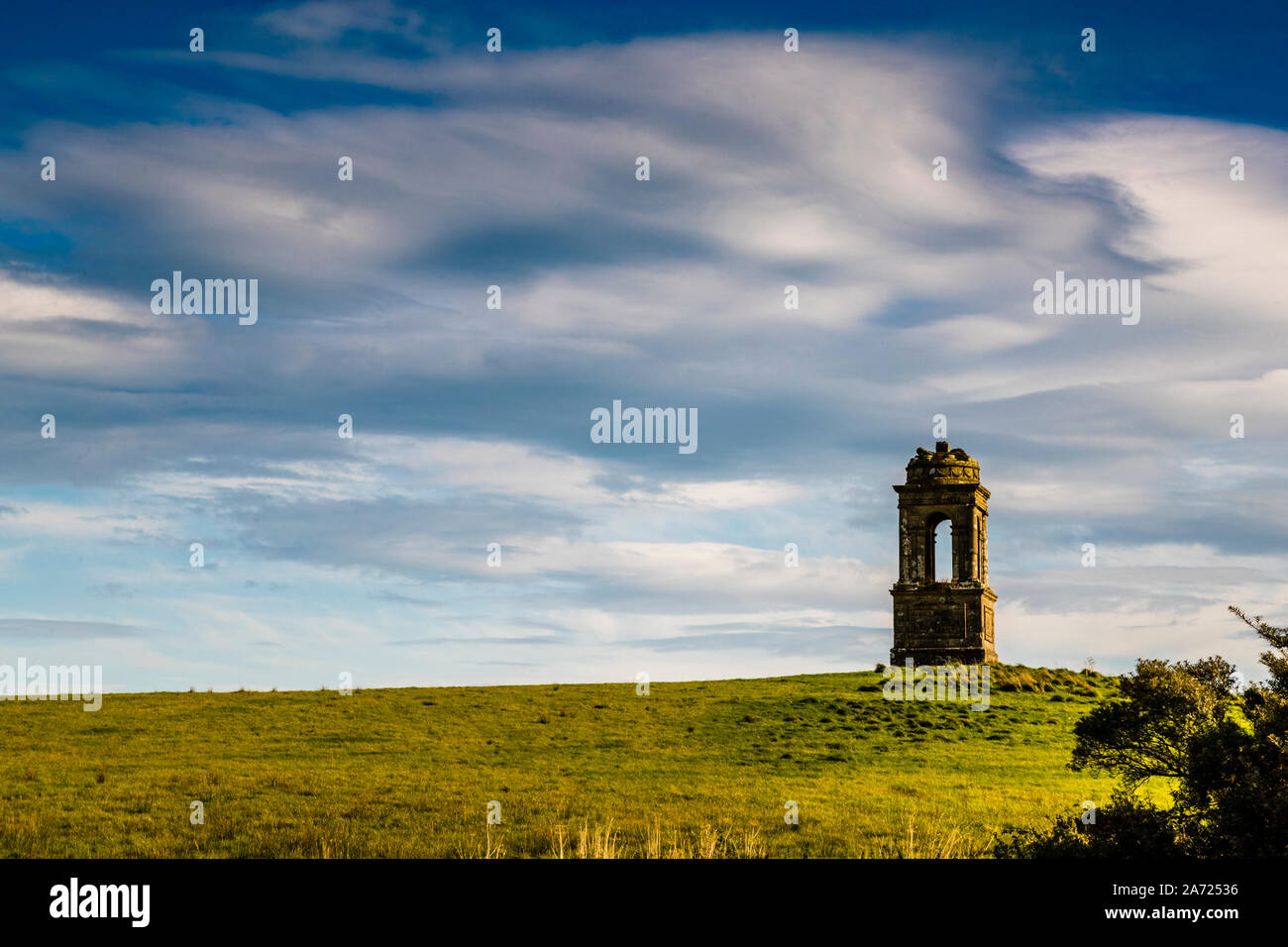 Mussende Temple and Downhill Demesne in Coleraine, Northern Ireland