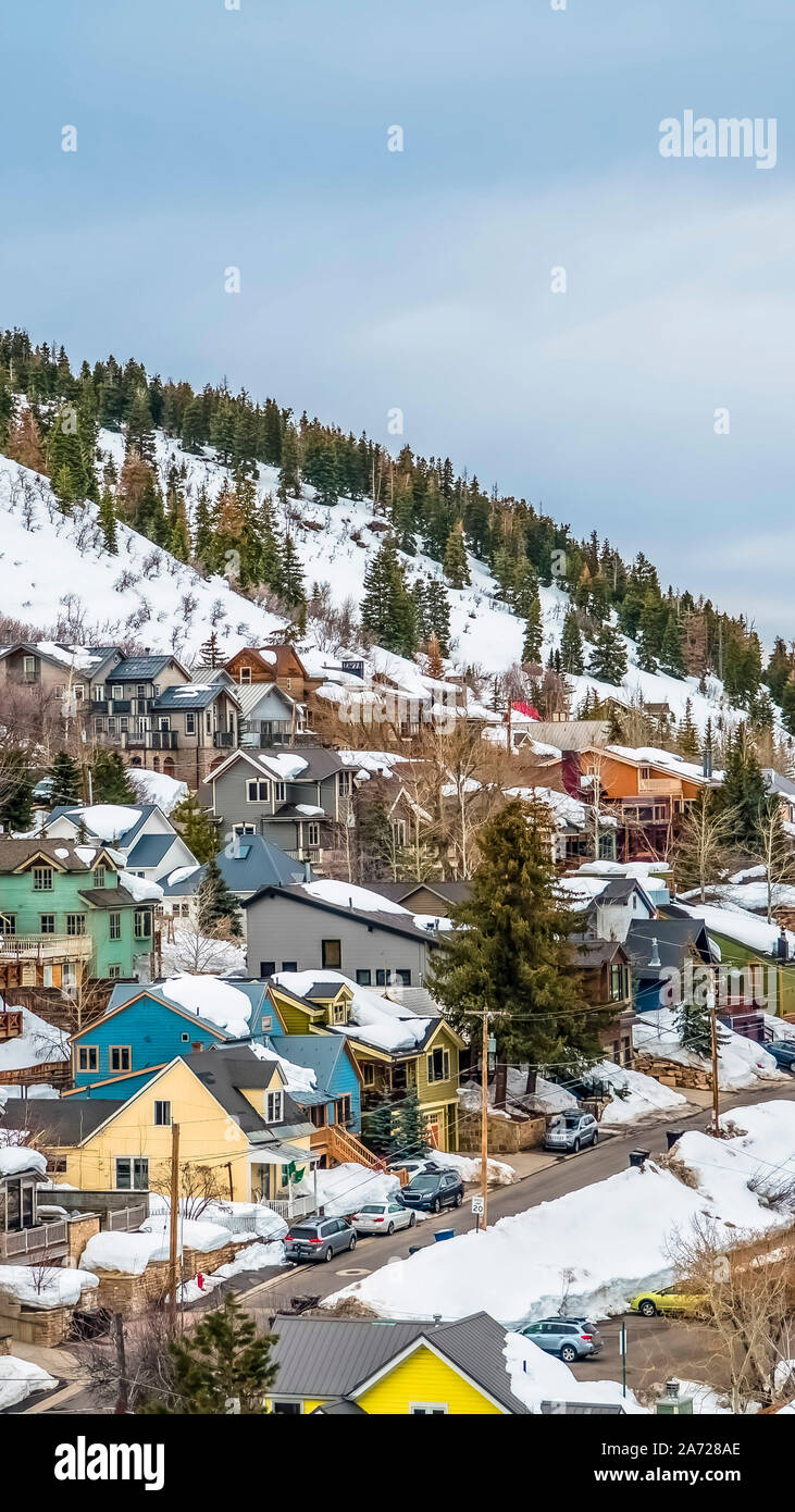 Colorful Cabins Stock Photos Colorful Cabins Stock Images Alamy