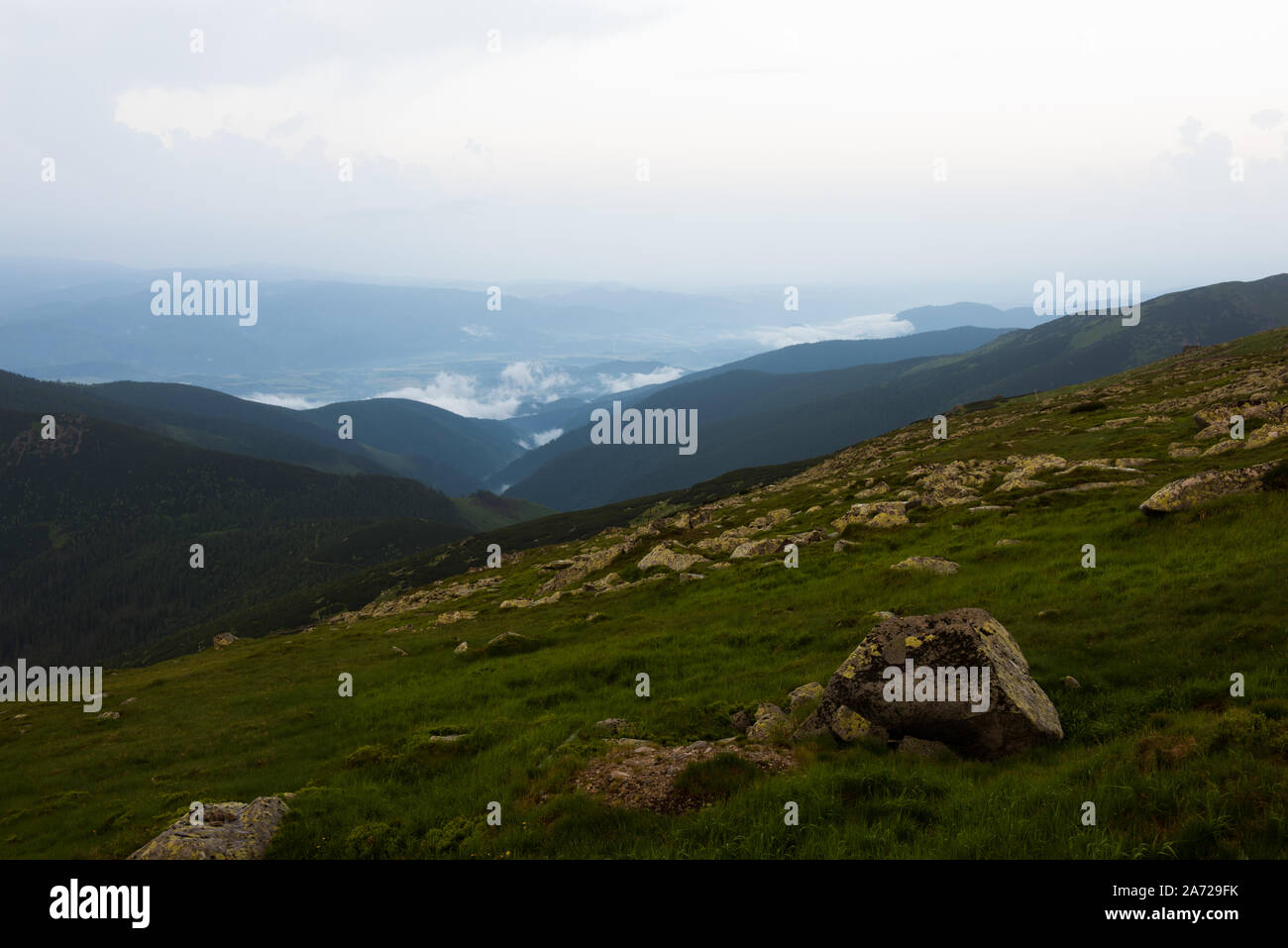 Alpine Biome Raining High alpine terrain hi-res stock photography and images - Alamy