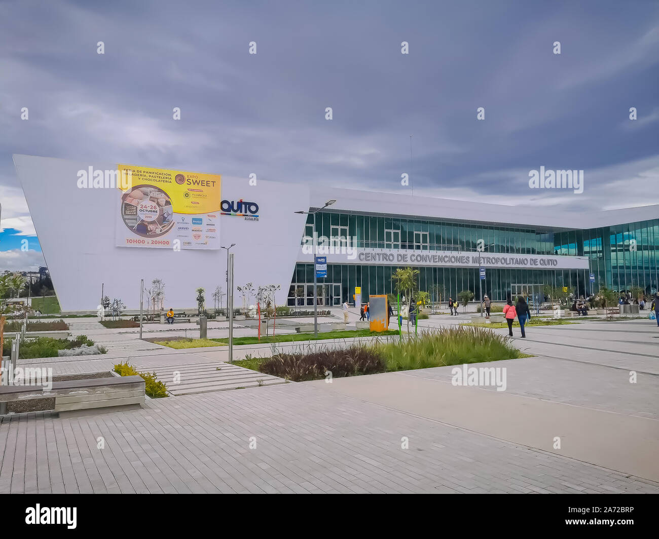 Quito, Pichincha Ecuador - October 25, 2019: Bicentennial Event Center