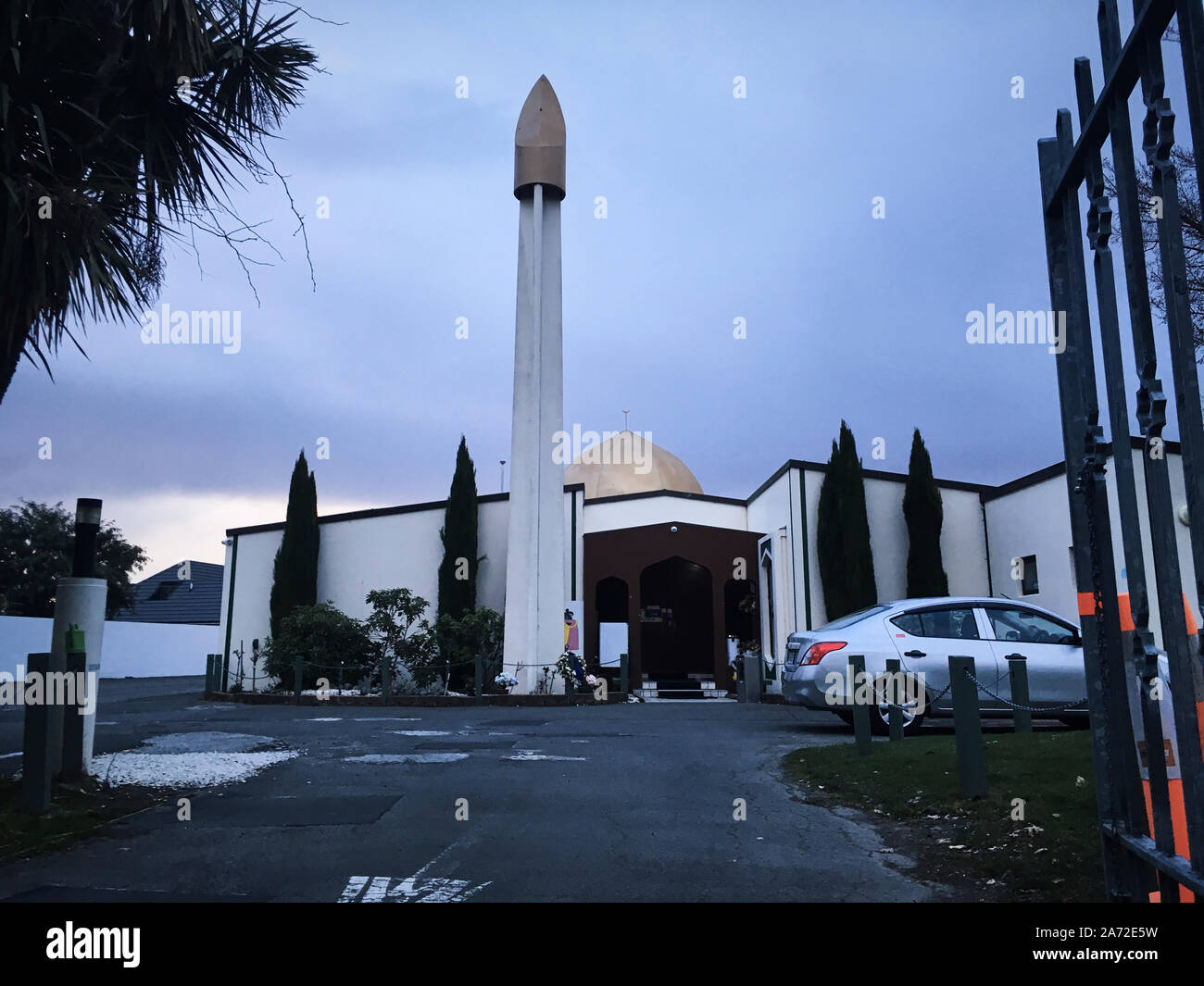 On 15 March 2019, Al Noor Mosque was a target of the Christchurch mosque shootings.Of the 51 people shot and killed here and at Linwood Islamic Centre Stock Photo