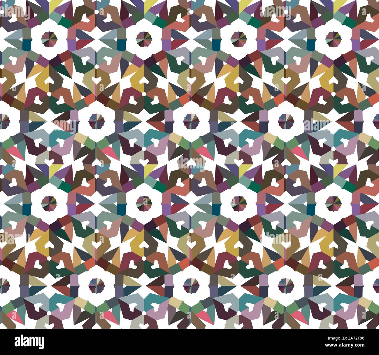 Geometric ornamental vector pattern. Seamless design texture Stock ...