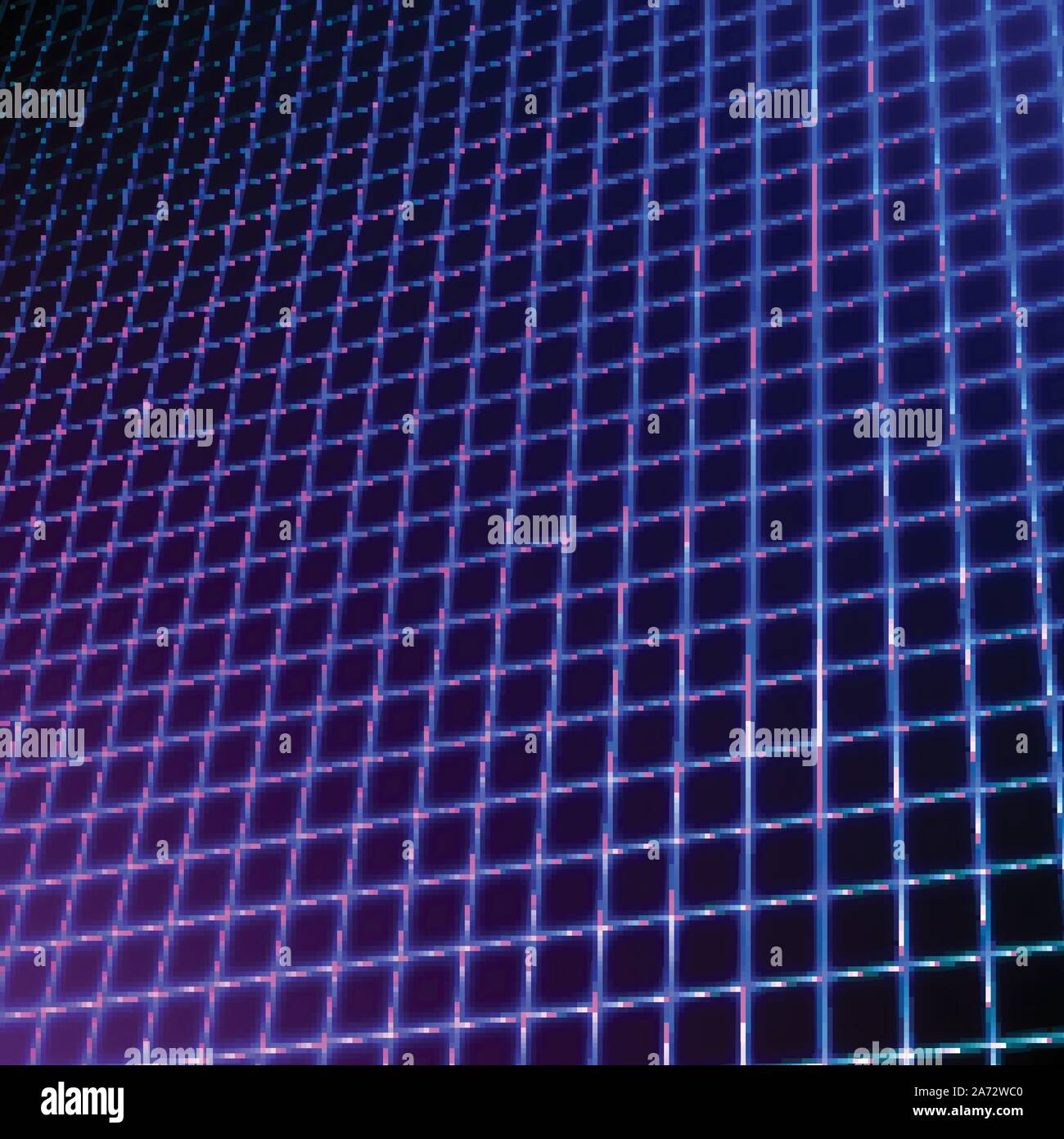 Bright neon grid lines glowing background with 80s style Stock Vector ...