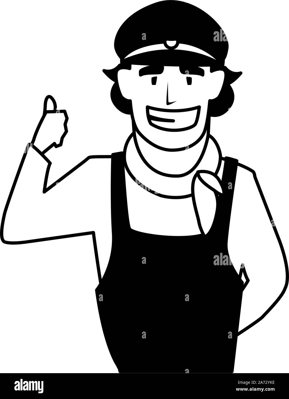 train driver person design, Worker professional working occupation job