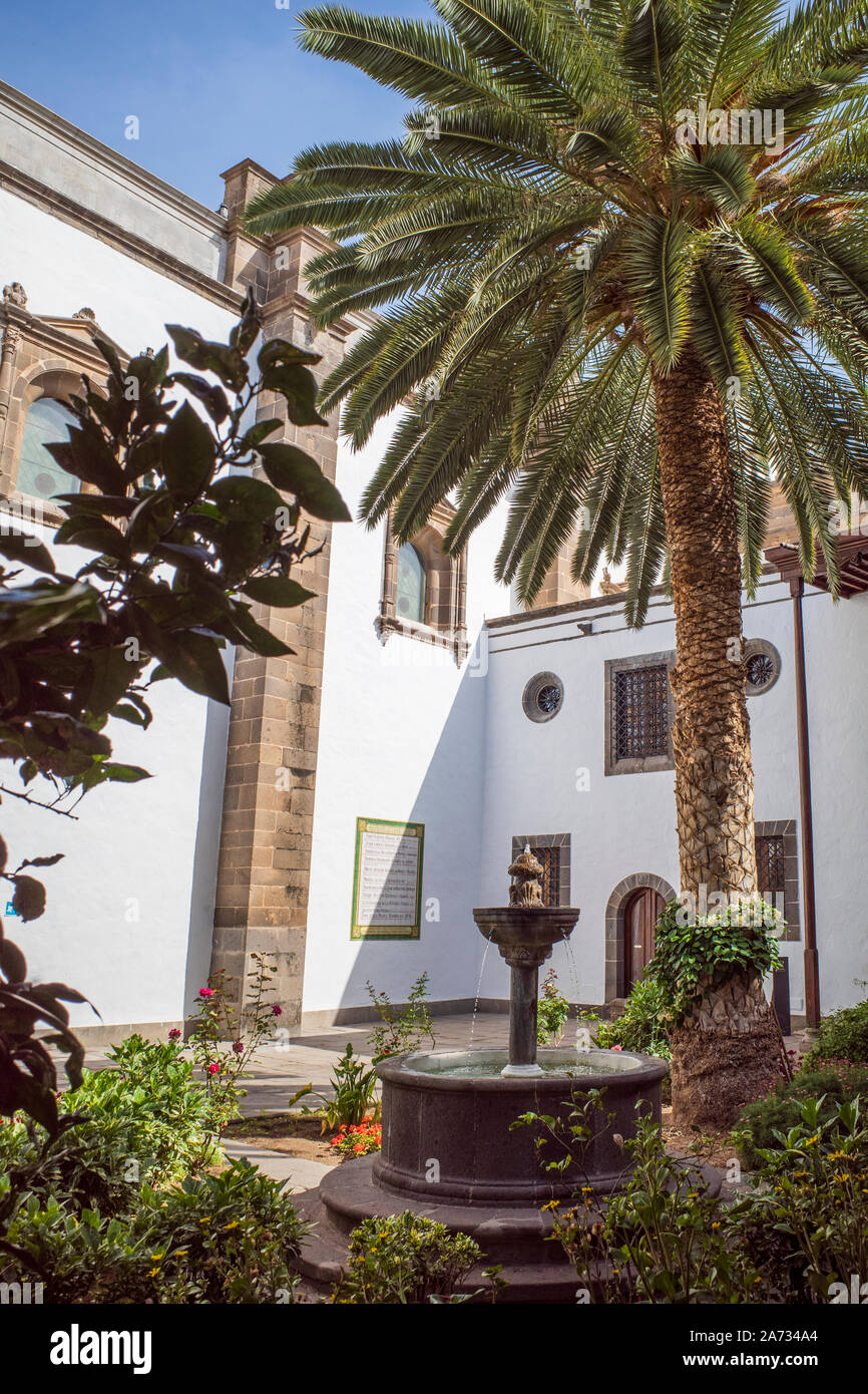 Santa Ana Cathedral Las Palmas Gran Canaria Spain Stock Photo