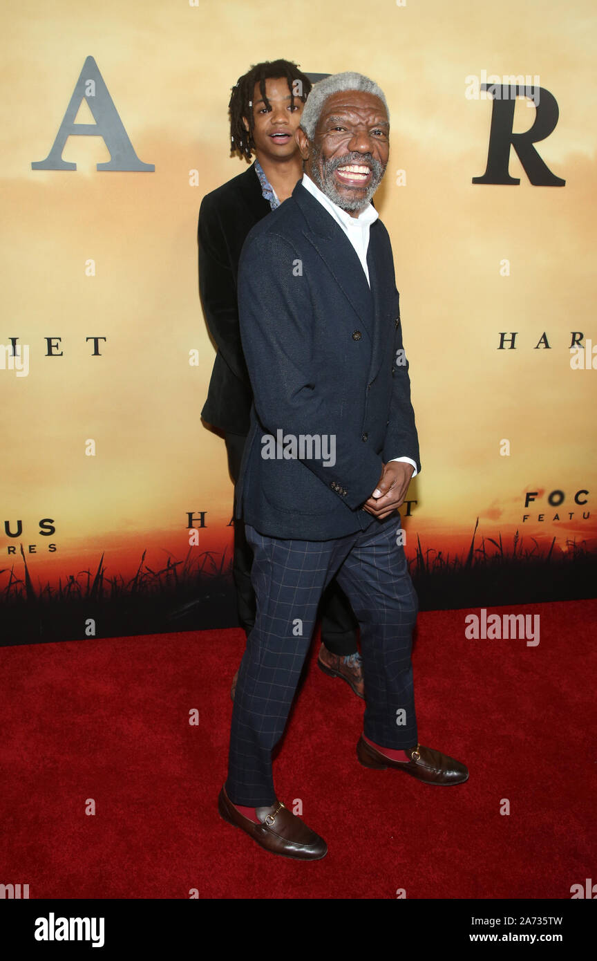 Los Angeles, Ca. 29th Oct, 2019. Vondie Curtis-Hall, Henry Hunter Hall, at the Los Angeles Premiere of Harriet at The Orpheum in Los Angeles, California on October 29, 2019. Credit: Faye Sadou/Media Punch/Alamy Live News Stock Photo