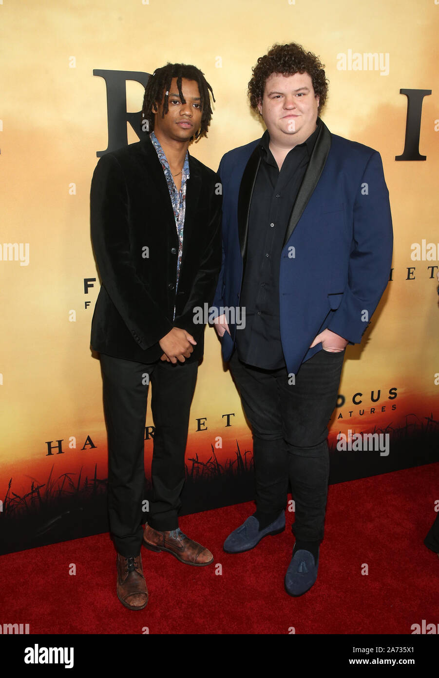 Los Angeles, Ca. 29th Oct, 2019. Henry Hunter Hall, Guest, at the Los Angeles Premiere of Harriet at The Orpheum in Los Angeles, California on October 29, 2019. Credit: Faye Sadou/Media Punch/Alamy Live News Stock Photo