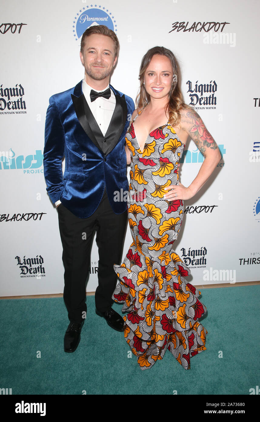 Thirst Project 10th Annual Thirst Gala Featuring: Michael Welch, Samantha Maggio Where: Beverly Hills, California, United States When: 29 Sep 2019 Credit: FayesVision/WENN.com Stock Photo