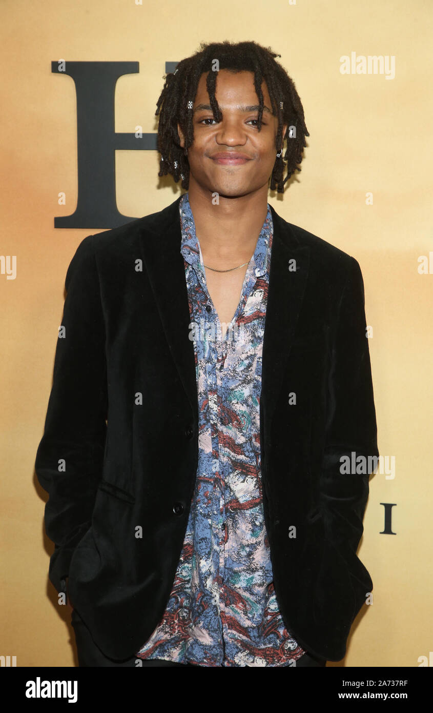 Los Angeles, Ca. 29th Oct, 2019. Henry Hunter Hall, at the Los Angeles Premiere of Harriet at The Orpheum in Los Angeles, California on October 29, 2019. Credit: Faye Sadou/Media Punch/Alamy Live News Stock Photo