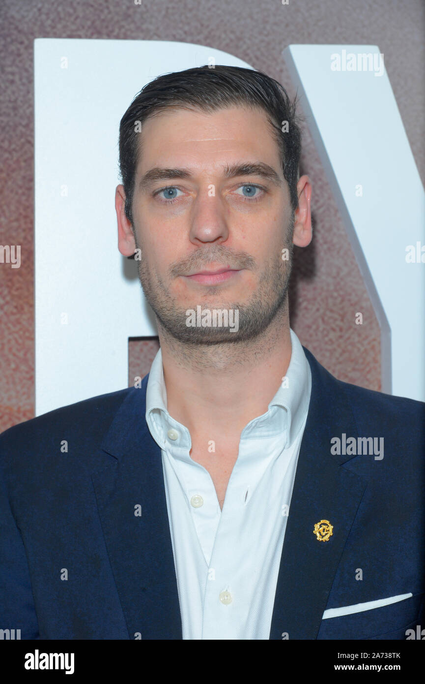 New York, United States. 29th Oct, 2019. Erik Anderson attends the ...