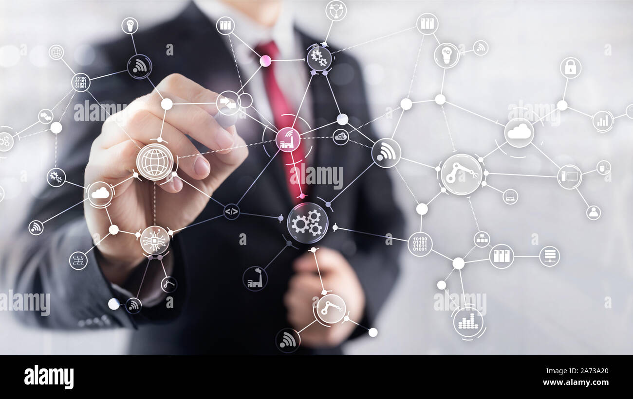 Technology industrial business process workflow organisation structure ...