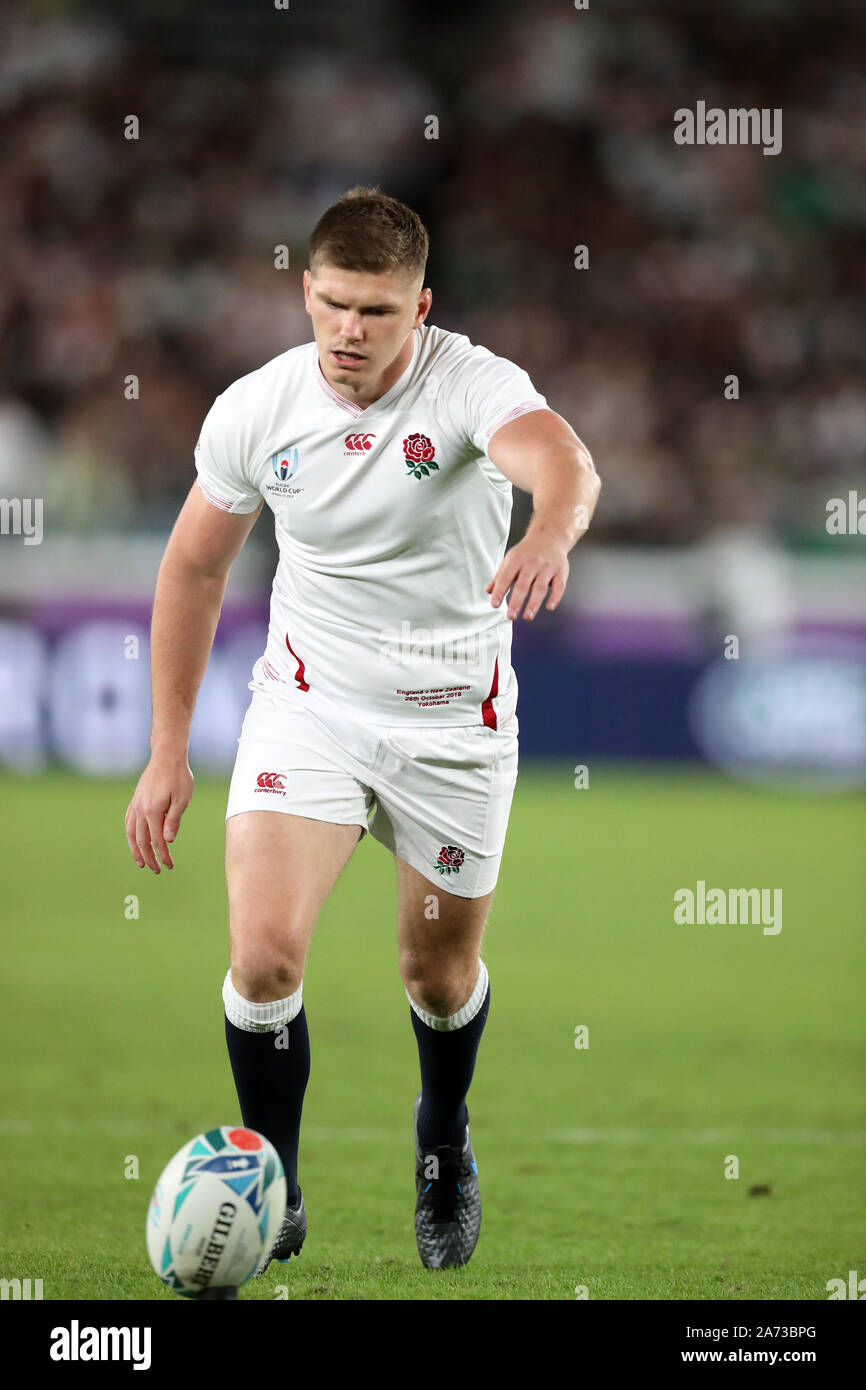 Owen Farrell England V New Zealand All Blacks Rugby World Cup 2019 Yokohama Japan Rwc 2019 Stock Photo Alamy