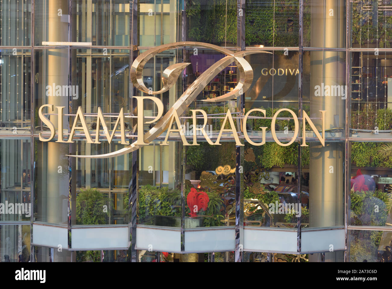 the Shopping mall of Siam Paragon in the city of Bangkok in Thailand in  Southeastasia Stock Photo - Alamy