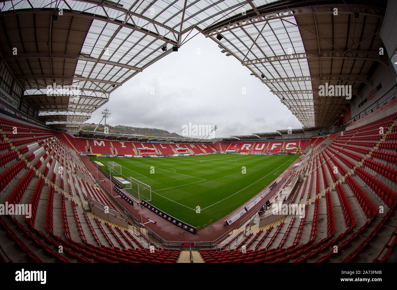 General view of the stadium pre match during the FAWSL match between