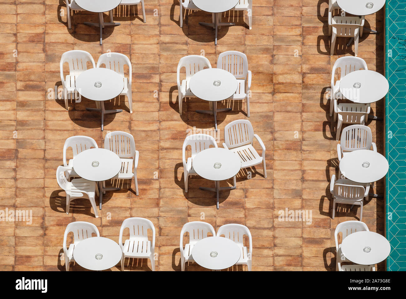 Plastic restaurant chairs hires stock photography and images Alamy