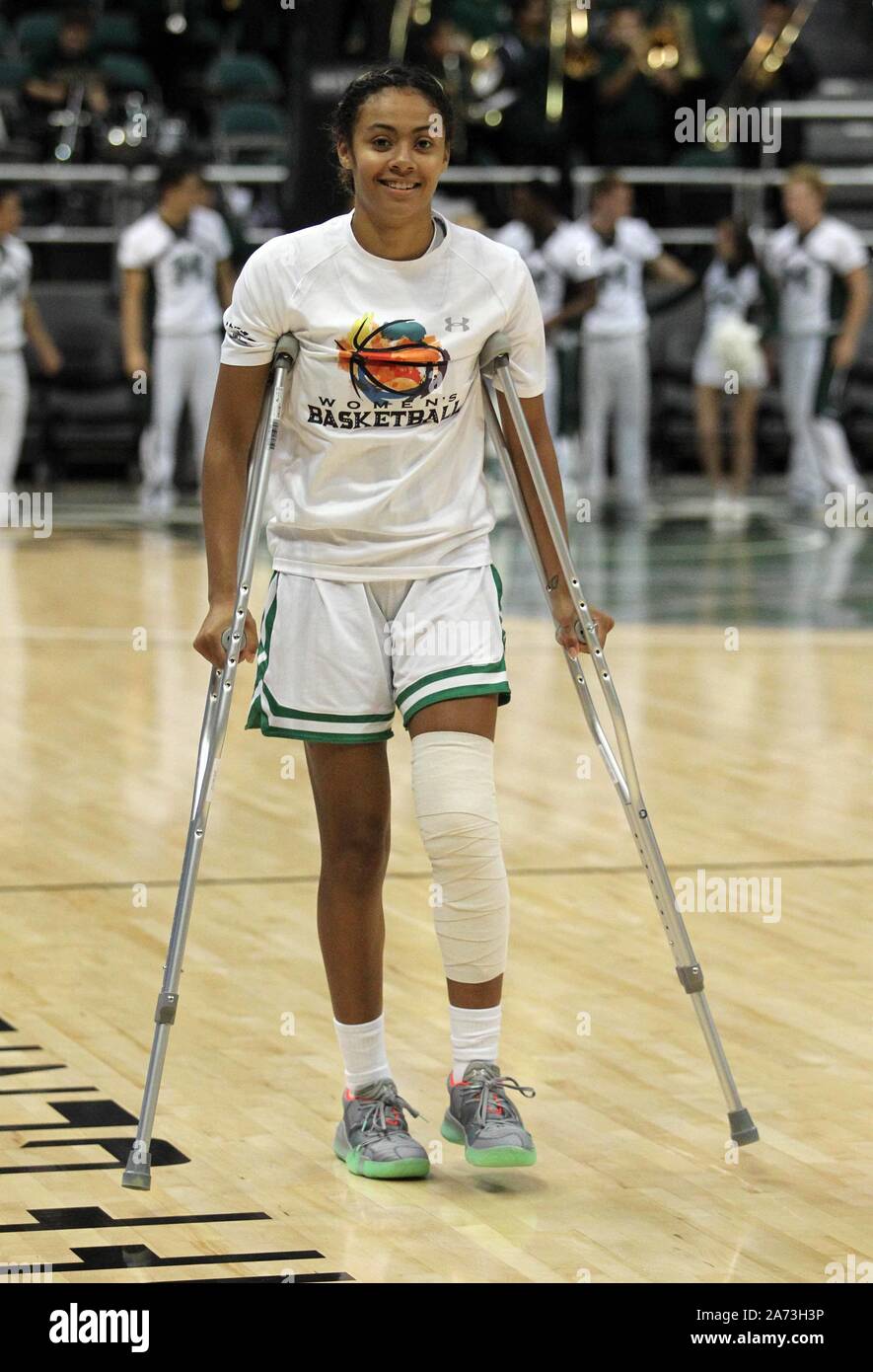 October 29, 2019 Hawai'i Rainbow Wahine forward Olivia Davies 11